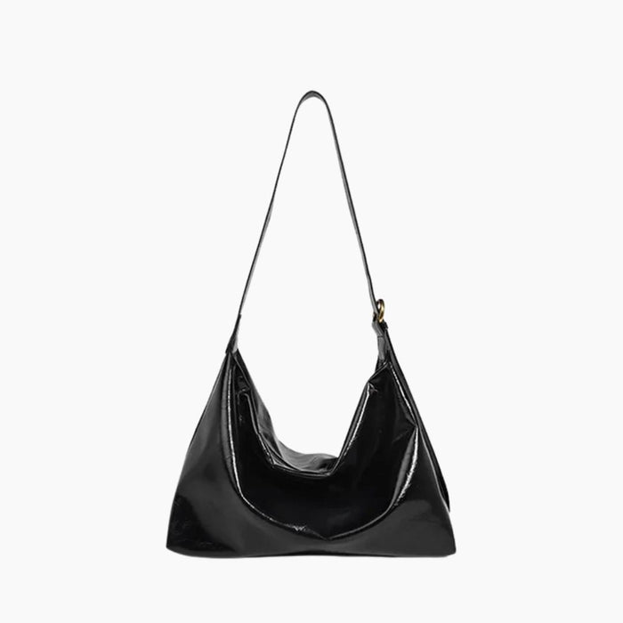 Dames Schoudertas Vegan Leer Hobo Stijl met Verstelbare Riem