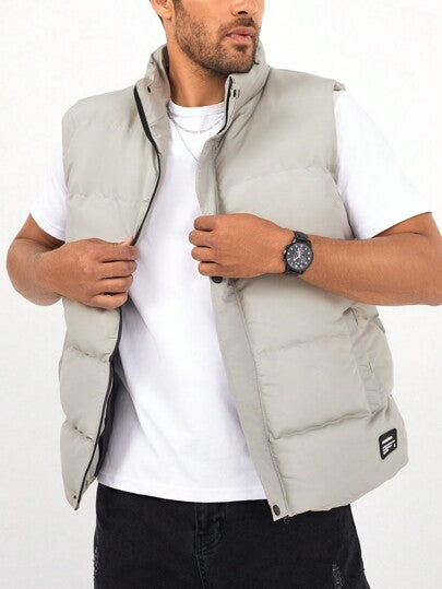 Apolinar - Gewatteerd herengilet met ritssluiting