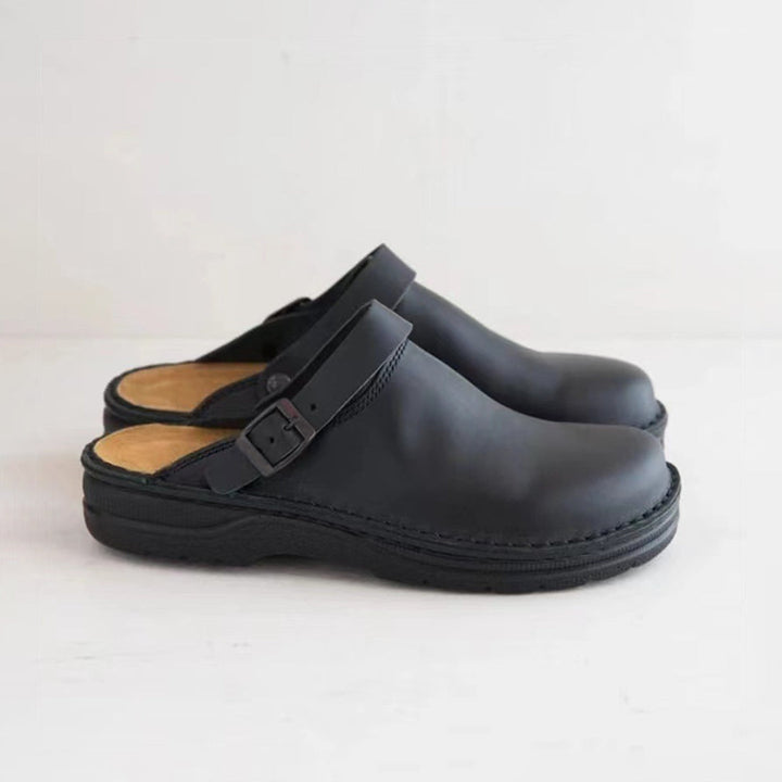 Benno - Hoogwaardige Lederslippers voor Ultiem Comfort