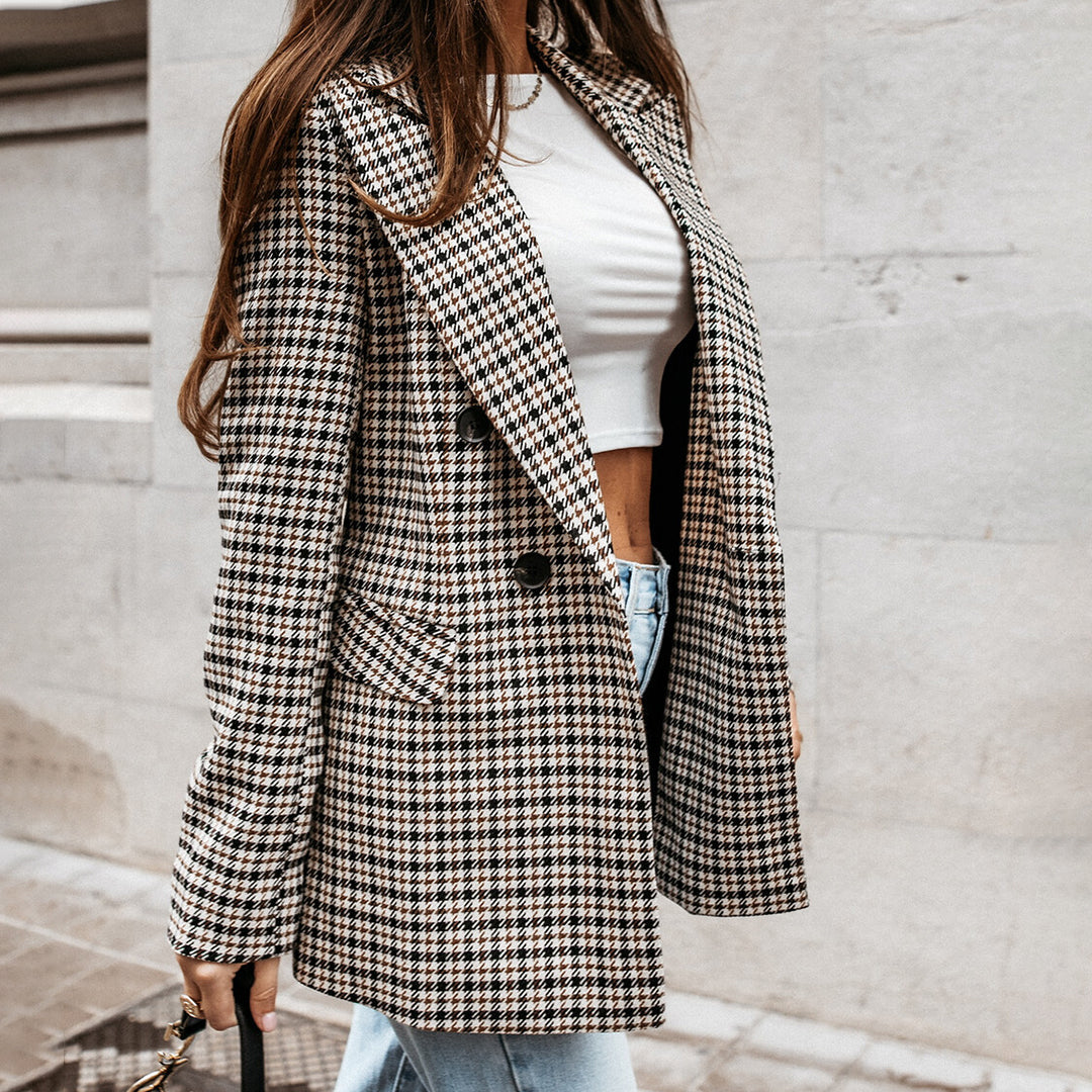 Blazer Dames | Dubbele Knoopsluiting &amp; Getailleerd Silhouet