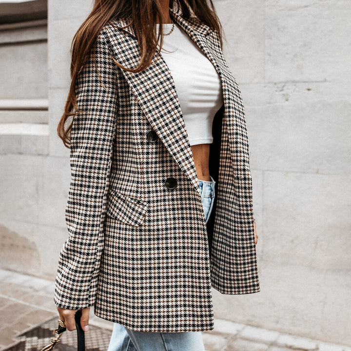 Blazer Dames | Dubbele Knoopsluiting &amp; Getailleerd Silhouet