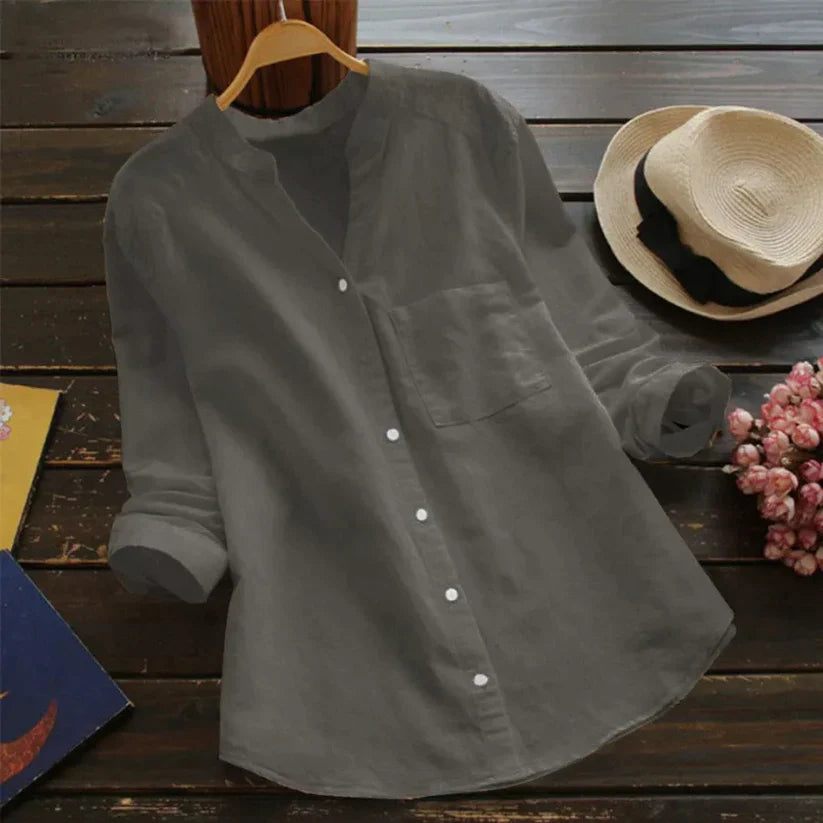 Blouse Dames | Luchtig Zomeroverhemd &amp; Tijdloze Casual Stijl