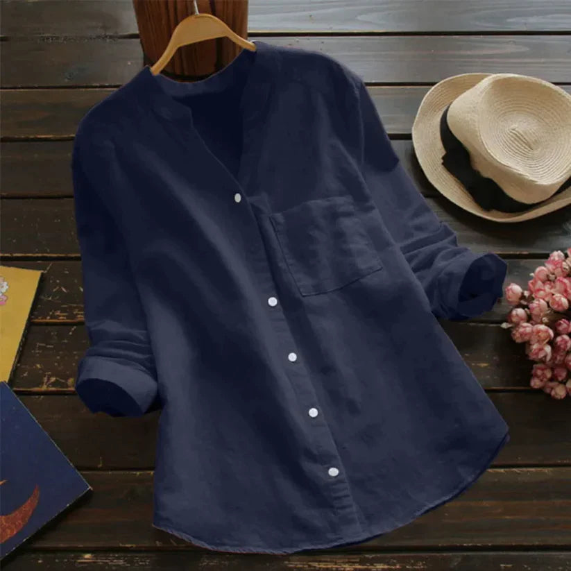 Blouse Dames | Luchtig Zomeroverhemd &amp; Tijdloze Casual Stijl