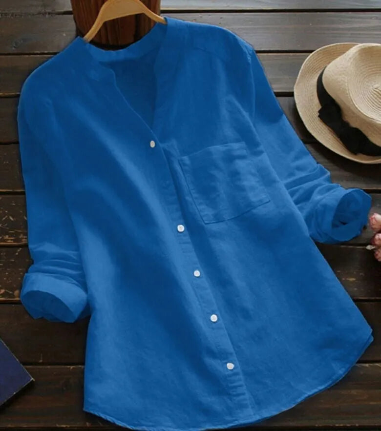 Blouse Dames | Luchtig Zomeroverhemd &amp; Tijdloze Casual Stijl