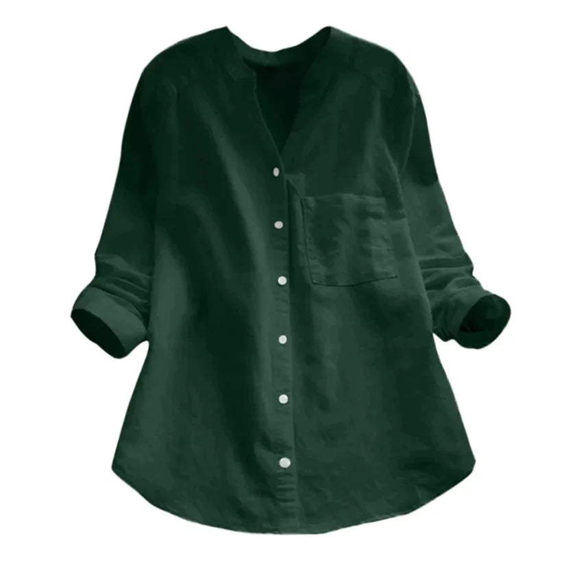 Blouse Dames | Luchtig Zomeroverhemd &amp; Tijdloze Casual Stijl
