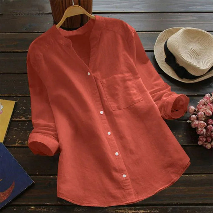 Blouse Dames | Luchtig Zomeroverhemd & Tijdloze Casual Stijl