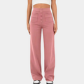 Broek Dames | Hoge Taille Broek | Flatterend Silhouet & All-day Comfort