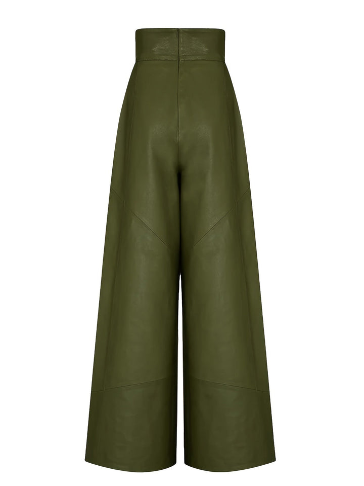 Broek met Wijde Pijpen Dames | Hoge Taille voor een Vleiende Val