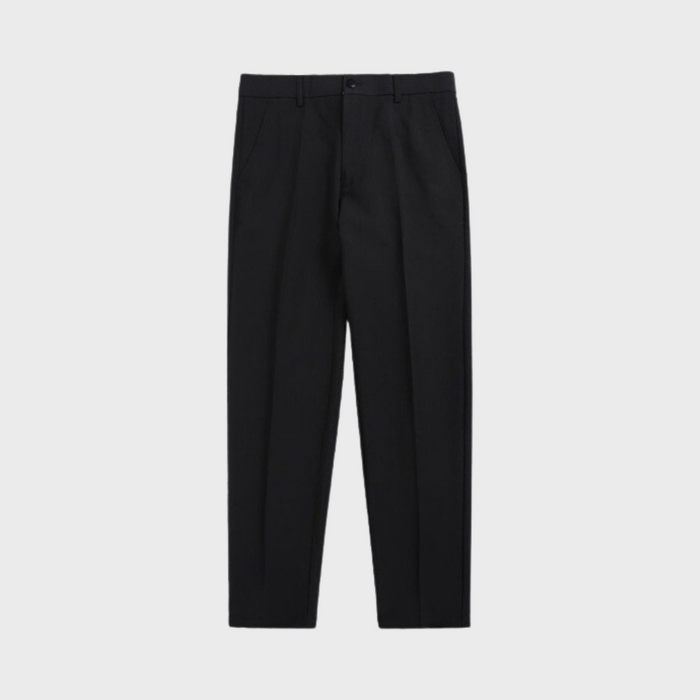 Heren Chinohose met Rechte Pijpen en Elastische Tailleband