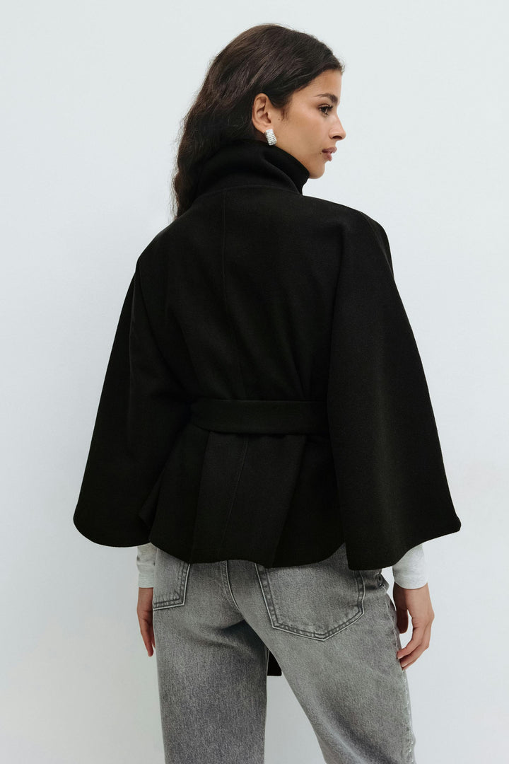 Capejas Dames | Capejas Look, Hoge Kraag &amp; Tailleceintuur
