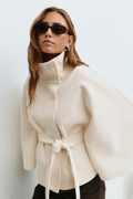 Capejas Dames | Capejas Look, Hoge Kraag & Tailleceintuur