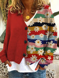 Cardigan Dames | Opvallend Patchworkdesign