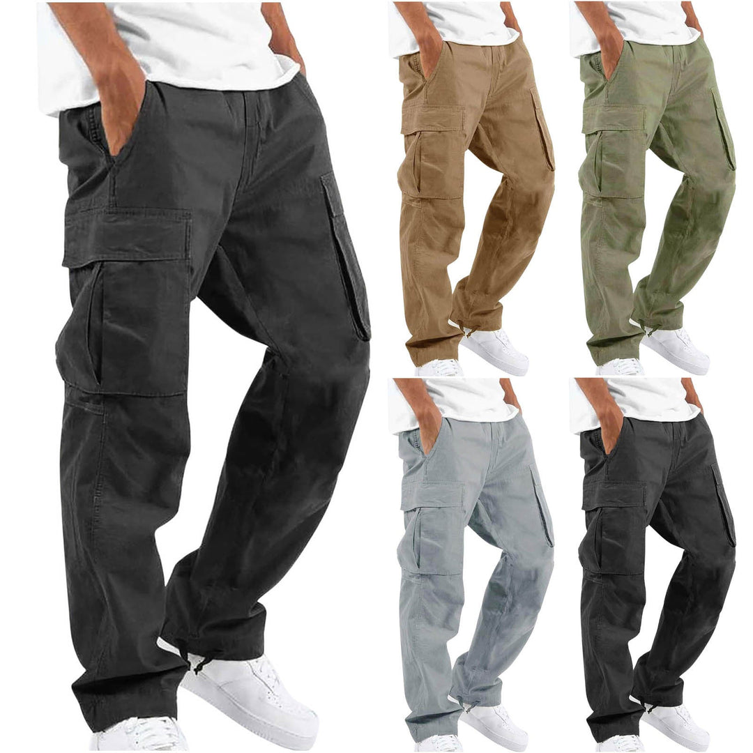 Cargobroek Heren | Cargo Broek | Elastische Tailleband &amp; Ruime Zakken