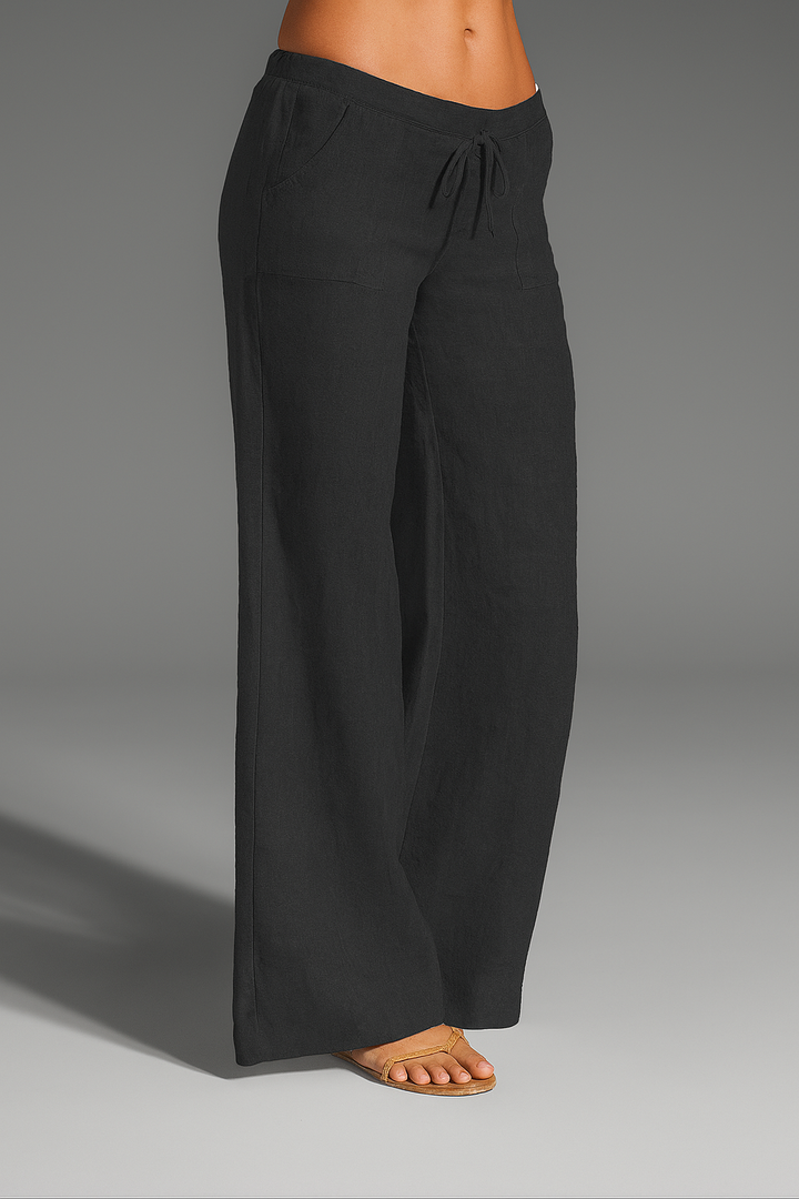 Casual broek Dames | Casual comfort &amp; elastische trekkoordtaille