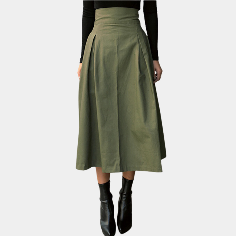 Chique rok met hoge taille voor dames - Gabriella