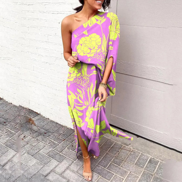 Dames Bloemige Maxi zomerjurk - Camille