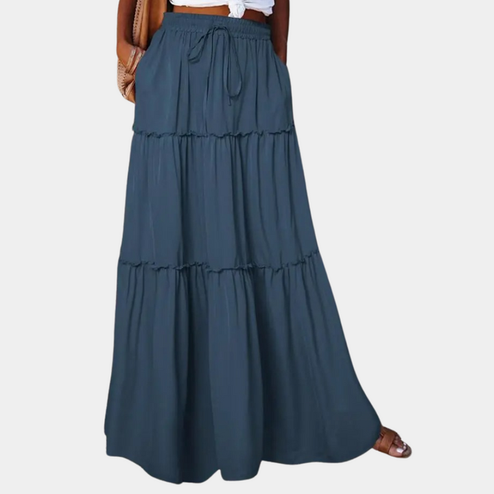 Dames Bohemian Lange Rok - Esila
