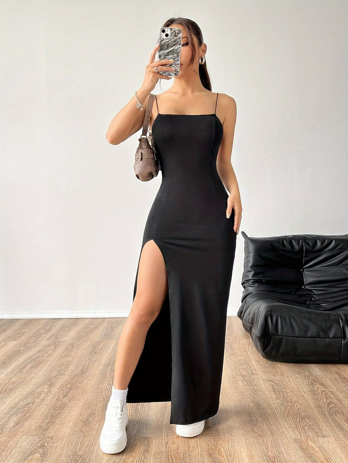 Dames Cami Casual Maxi Zomerjurk - Pamela