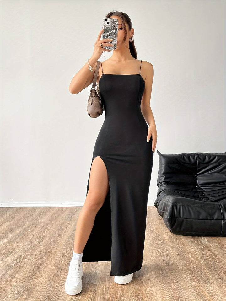 Dames Cami Casual Maxi Zomerjurk - Pamela