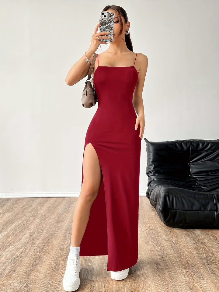 Dames Cami Casual Maxi Zomerjurk - Pamela