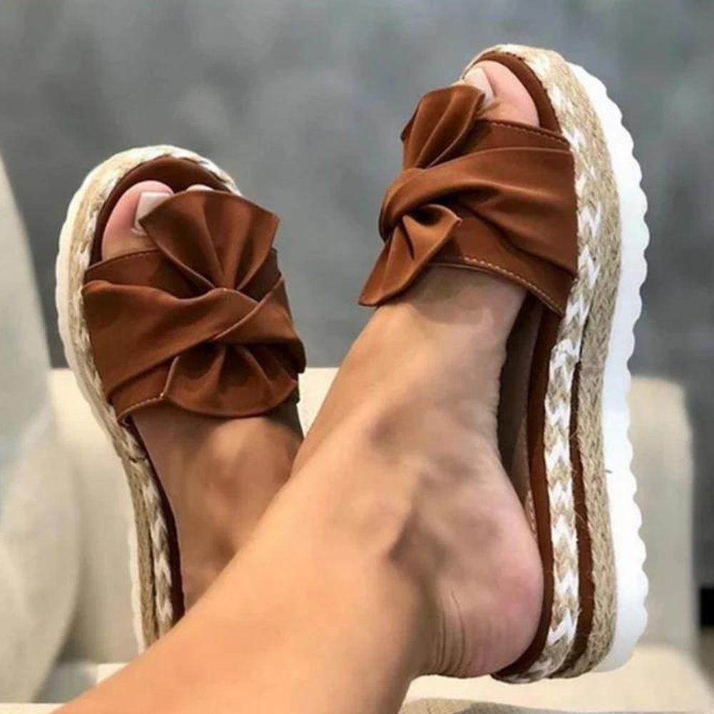 Dames Casual Bow Zomer Sandalen - Irene