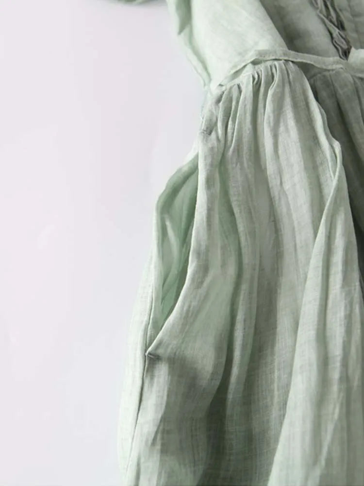 Dames Casual Midi Zomerjurk - Jeecey
