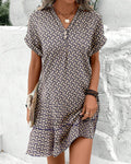 Dames Casual Mini Zomerjurk - Ava