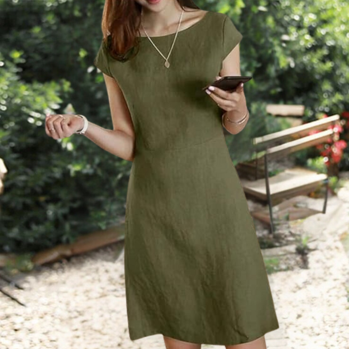 Dames Casual Mini Zomerjurk - Trina