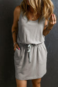 Dames Casual Mouwloos Mini Zomer Jurkje - Isabel