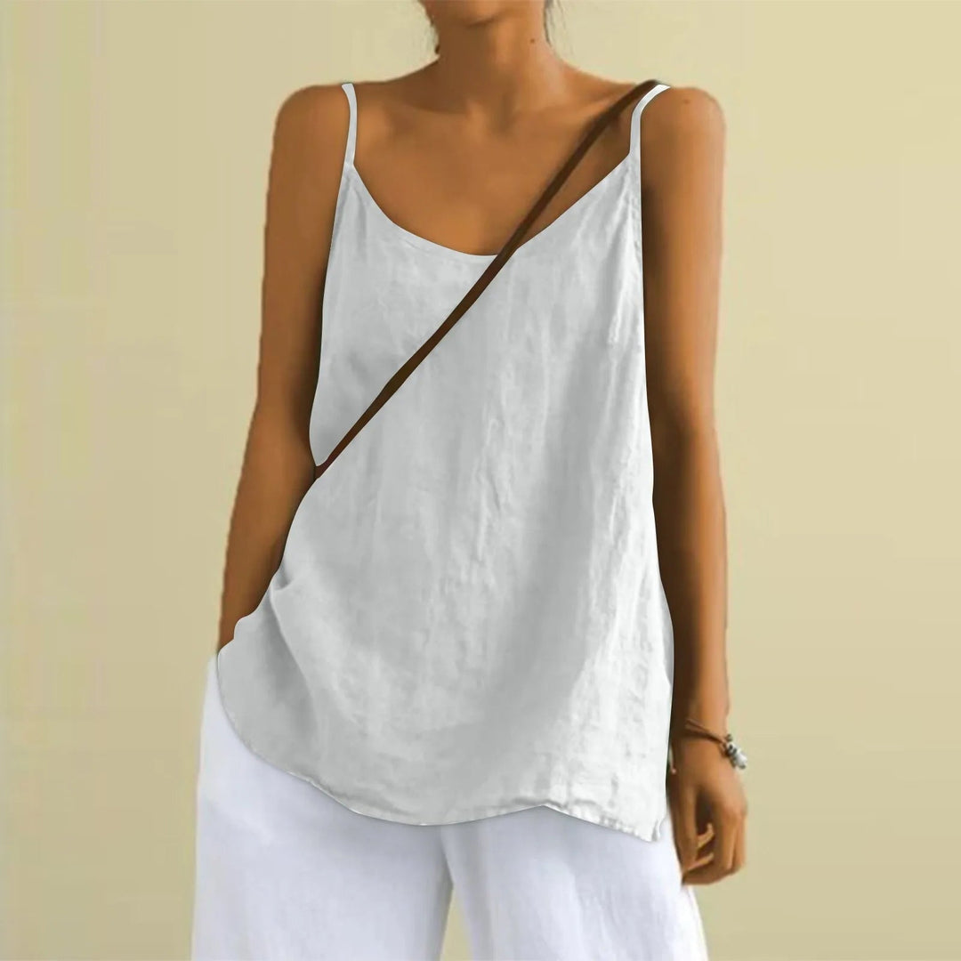 Dames Casual Mouwloze Top - Vera