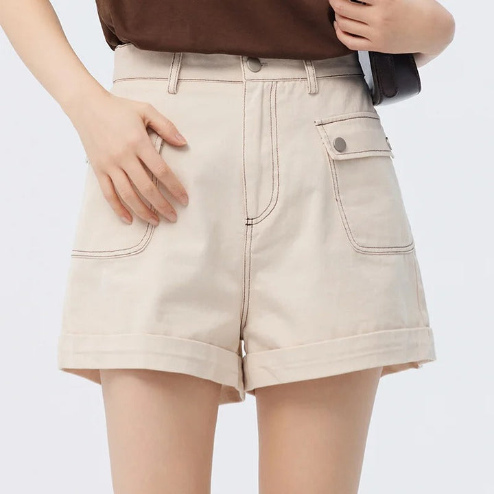 Dames Casual Zomer A-Lijn Shorts - Odette