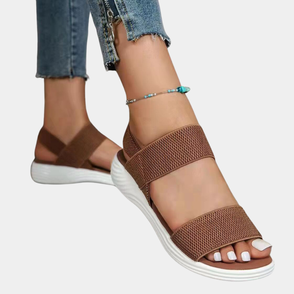 Dames Chic Platte Sandalen - Lucie