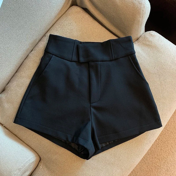 Dames Elegante Hoge Taille Shorts - Sigrid