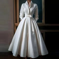 Dames Elegante Witte Maxi Dress - Penelope