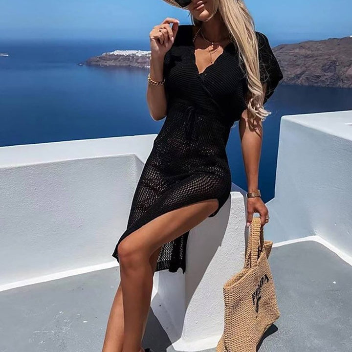 Dames Gehaakte Strandjurk - Fleur