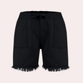 Dames Hoge Taille Shorts - Delfine