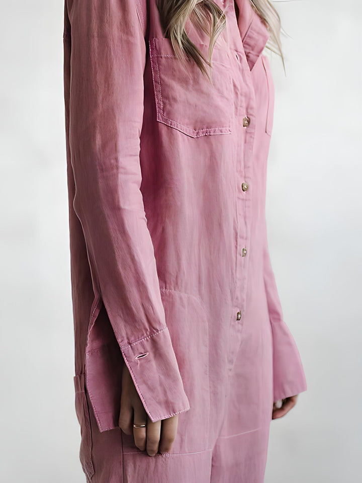 Dames Jumpsuit met Lange mouwen - Sanne