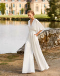 Dames Jumpsuit met wijde pijpen - Suzette