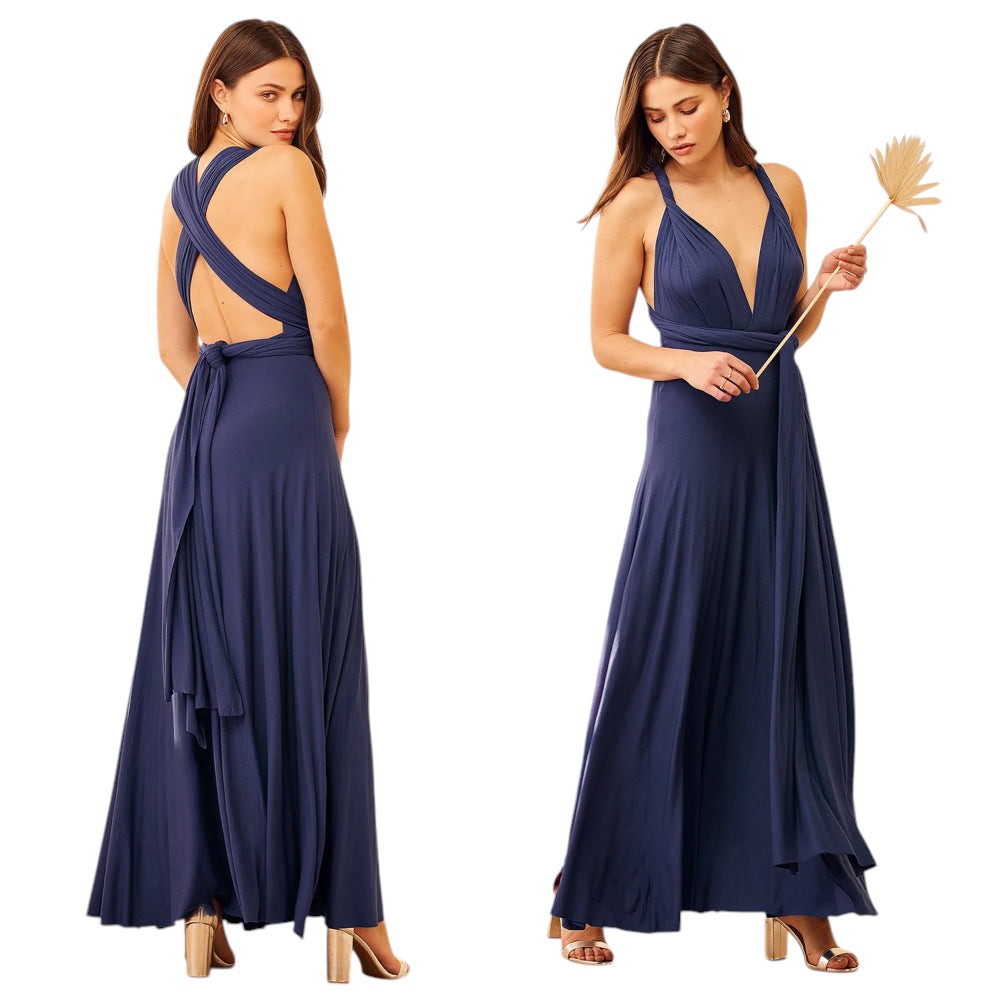 Dames Maxi Eeuwigheid Jurk - Savvy