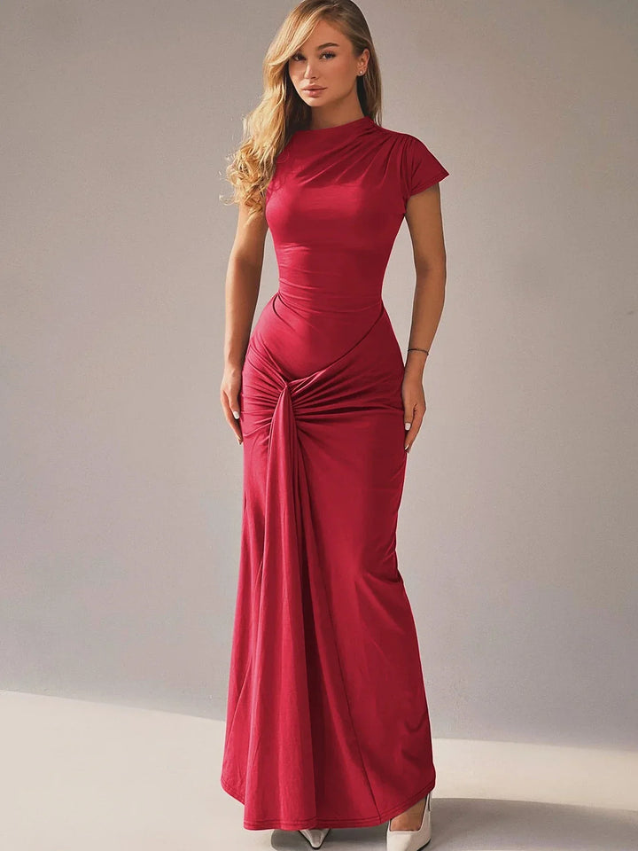 Dames Maxi Gala Jurk met Kanten - Celina