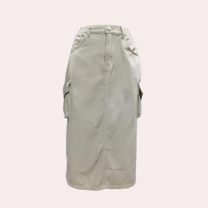 Dames Retro Stijl Cargo Rok - Emma