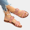 Dames Stijlvolle Platte Sandalen - Enrica