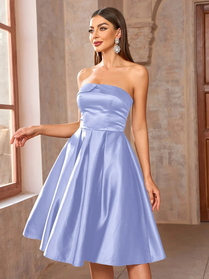 Dames Tube Midi Avondjurk - Andie