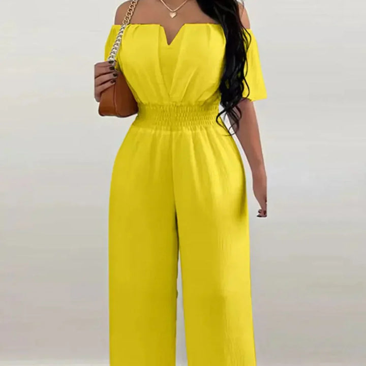 Dames Tube Zomer Jumpsuit - Tessa