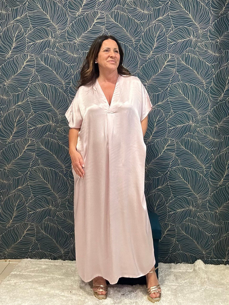 Dames Vloeiende Maxi Zomerjurk - Manica