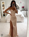 Dames zeemeermin stijl Maxi Gala Jurk - Aubrey