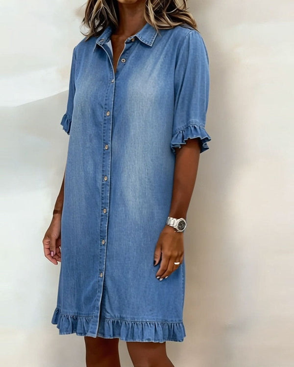 Denim Jurk Dames | Relaxed Fit &amp; Comfort