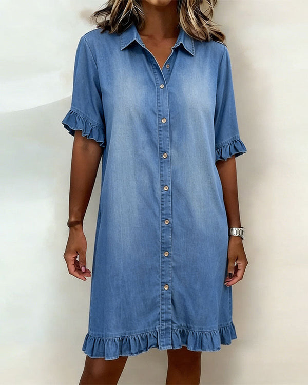 Denim Jurk Dames | Relaxed Fit &amp; Comfort