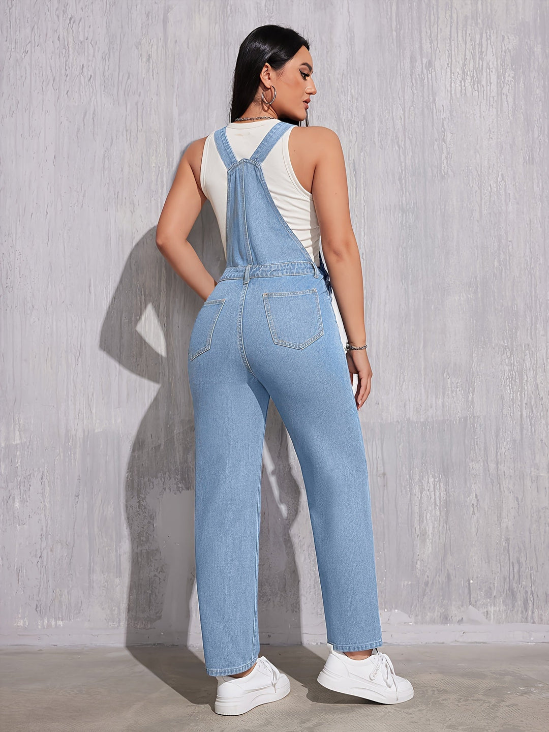 Effen damesoverall Regular Fit - Evelien