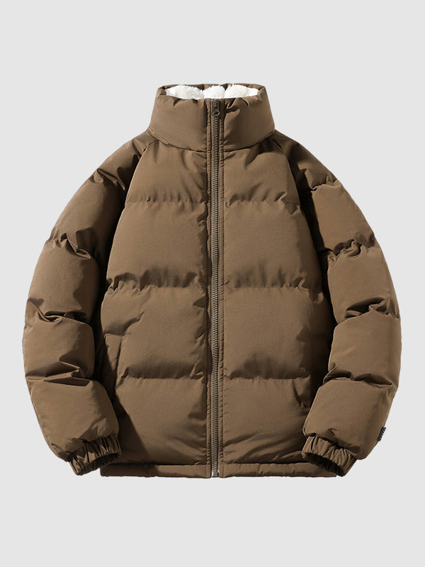 Fleece-Gevoerd Pufferjack | Warm | Lichtgewicht | Casual Winter Jas